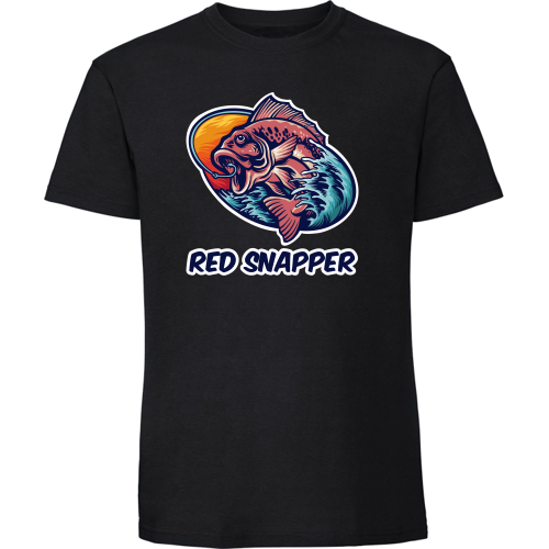 Red Snapper Fish-Heren T-shirt