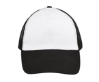Pet. 100% polyester, 60 g/m. Wit/Zwart