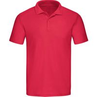 Men/Unisex  Polo Shirt ,100% katoen, Gewicht 180 g/m². Red 