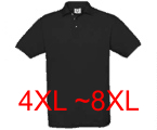 Men/Unisex Perfect polo, Zwart 