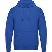Men/Unisex Hooded-Sweatshirt - Royal Blue,80% combed katoen - 20% polyester Weight: 280 g/m2.
