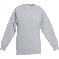 KIDS B&C SET IN Sweatshirt - Heather Grey,80% combed katoen - 20% polyester Weight: 280 g/m2.