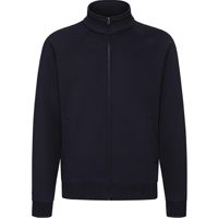 Men / Unisex  full zip Sweatshirt , Navy, katoen/polyester, Weight: 270 g/m2.