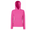 Hooded Sweat Women- 80% katoen , 20% polyester, Weight: 280 g/m2,Fuchsia.