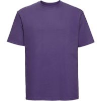 Men/Unisex T-Shirt Purple,100% katoen.