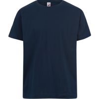 Kids T-Shirt Navy,100% katoen.