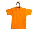 Mini T-shirt promo 12x18cm Oranje. 
