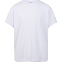 Kids T-Shirt White,100% katoen.