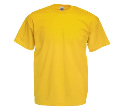 Men/Unisex T-Shirt sunflower,100% katoen.